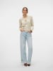 Vero Moda Strickjacke in Bone White