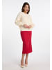 faina Damen Strickpullover in Wollweiss