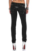Cipo & Baxx Damen Regular Fit Hose Mid Waist in Black