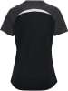 Hummel Druckknopf Polo Hmllead Damen in BLACK/ASPHALT