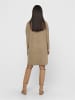 ONLY Strickkleid in Indian Tan