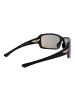 Police Männer Sonnenbrille Rechtwinklig Schwarz