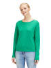 Betty Barclay Basic-Strickpullover mit Rundhalsausschnitt in Green Grass