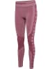 Hummel Hummel Leggings Hmlmt Yoga Damen Atmungsaktiv Feuchtigkeitsabsorbierenden Nahtlosen in CABERNET MELANGE