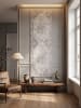 KADIMA DESIGN Teppich Kurzflor waschbar VERNANTE orientalisch Schlafzimmer in Beige-Grau