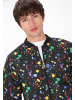 MO Men Jacket in black multicolor