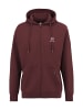OLDSKULL Zip Hoodie Basic Oldskull 25 Logo in Burgundy