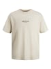 Jack & Jones T-Shirt JORVESTERBRO in Beige