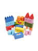 Kikkerland Spielzeug - Stack & Mix Wooden Building Blocks