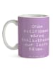 Mr. & Mrs. Panda Teetasse Spruch Autorin Magie mit Spruch in Lavendeltraum