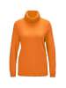 GOLDNER Rollkragenpullover in safran