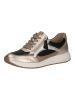 Caprice Sneaker in Schwarz/Gold