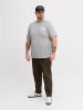 JACK & JONES PLUS T-shirt in Ultimate Grey