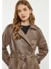 DreiMaster Damen Mantel in Taupe