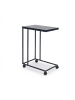 relaxdays Beistelltisch in Schwarz - (B)50 x (H)68 x (T)35 cm