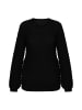 Albee Women Strick Pullover in Schwarz