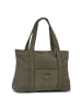 Bench Cord Shopper Tasche 48 cm in olivgrün