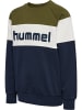 Hummel Hummel Sweatshirt Hmlclaes Jungen Atmungsaktiv in !DARK OLIVE/BLACK IRIS