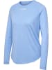 Hummel Hummel T-Shirt Raglanärmel Hmlmt Vanja Multisport Damen in PLACID BLUE