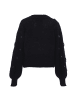 faina Damen Strickjacke Mit Strass in SCHWARZ