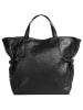 Samantha Look Shopper echt Leder in schwarz