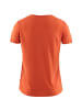 FJÄLLRÄVEN T-Shirt High Coast Lite in Dunkelorange