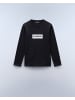 Napapijri Kinder Longsleeve "K S-Chamois Ls" in Schwarz