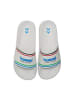 Hummel Hummel Badelatschen Pool Slide Lebensstil Damen in WHITE/MULTICOLOR