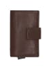 Strellson Norton C-Two e-Cage SV8F - Kreditkartenetui 6cc 10 cm RFID in darkbrown