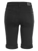 ARIZONA Jeansbermudas in schwarz