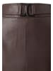 More & More edler, geschmeidiger Lederrock in espresso brown