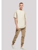 F4NT4STIC T-Shirt Oversized T-Shirt Ahoi Anker Knut & Jan Hamburg in sand