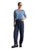 Marc O'Polo DENIM Gestreiftes Longsleeve relaxed in Medium Blue