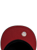 NEW ERA Cap mit Viper-Logo und flachem Schirm in Schwarz