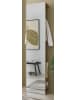 Furn.Design Garderobe Evoke Eiche 50 x 200 cm, Kompaktgarderobe mit Spiegel