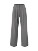 YAYA SOFT WOVEN TROUSERS in Dark Night Grey