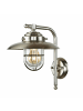 Licht-Erlebnisse Außen Wandlampe (H)30 cm in Nickel matt