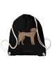 Mr. & Mrs. Panda wander rucksack Hund Dogge ohne Spruch in Schwarz