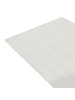 Beliani Kurzflor GINGERA in Weiß - (W) 160 x (L) 160 cm