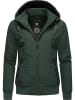 ragwear Winterjacke Nuggie Melange in Dark Green