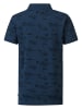 Petrol Industries Poloshirt mit All-over Muster Paradiso in Blau