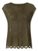 Heine Ajourpullover in khaki