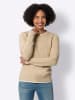 Heine Langarm-Pullover in beige-meliert
