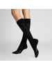 Hudson Kniestrümpfe Relax Fine druckfreier Bund in Black