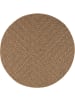 Teppich Boss In- & Outdoor Teppich Timber 1404, rund - Beige