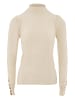 caspio Damen Strickpullover in Wollweiss