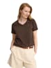 Polo Club T-Shirt RIGBY GO TSHIRT V W VO in Schokolade