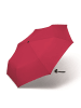 happy rain Selection Alu Light Regenschirm manuell Taschenschirm in red