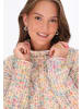 myMo Sweater in white multicolor