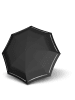 Knirps T.200 M Duomatic - Taschenschirm Regenschirm (bordeaux) in reflective black